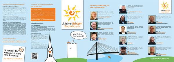 Flyer Aktive Bürger Bad Abbach 2020